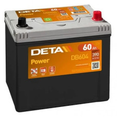 Akumulators DETA Power DB604 60AH 390A  15